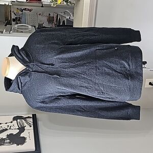 THREADS 4 THOUGHT hoodie. Size small. Soft and cozy. Charcoal gray.